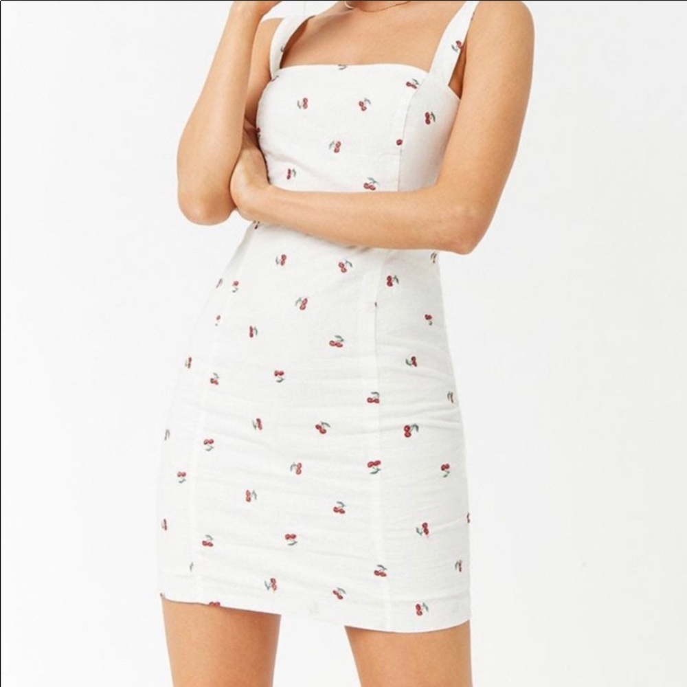 Forever 21 cherry dress